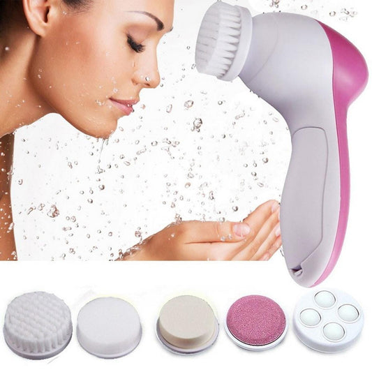 5-in-1 Electric Facial Cleanser & Massager