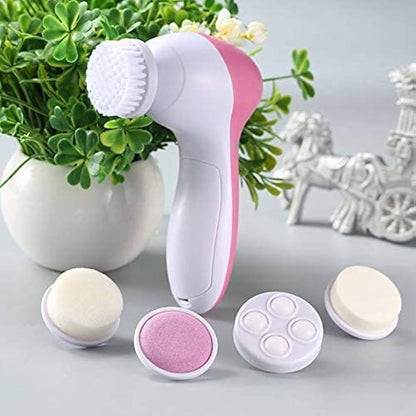 5-in-1 Electric Facial Cleanser & Massager